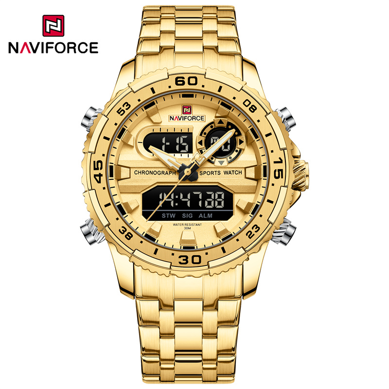 Luxury Watch Trading - NAVIFORCE erkek kuvars saatler Lüks Ticaret