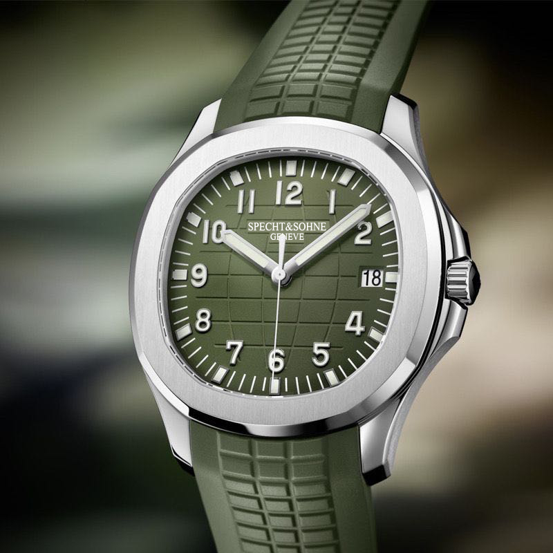 Luxury Watch Rubber Strap - 2025 Yeni erkek Saatleri Otomatik Mekanik