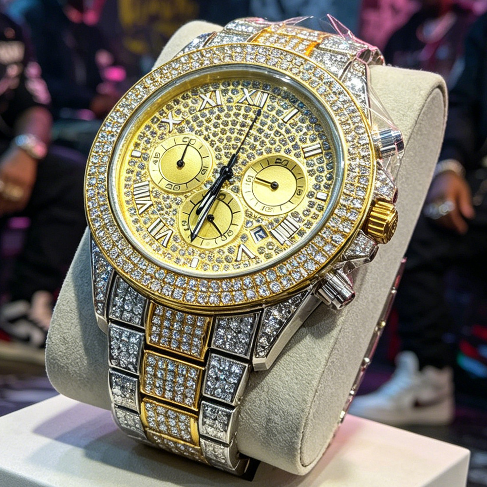 Luxury Watch Brands Logo - Logo Yok Gümüş Altın Tam Elmas