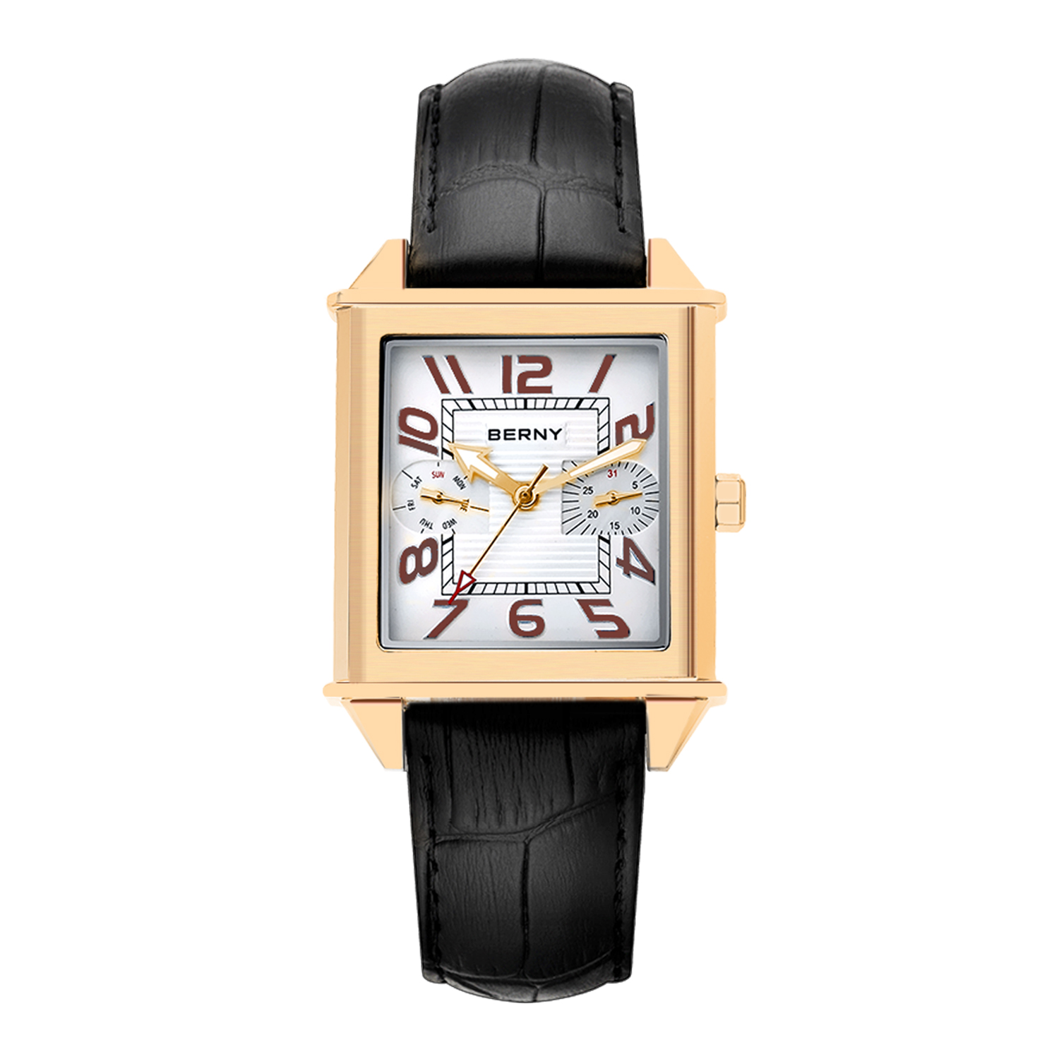 Cartier Watch Tank - BERNY 6P25 Quartz saat erkekler için