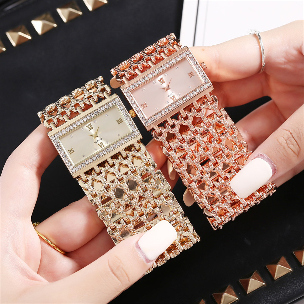 Luxury Watch Events - Lüks Asil Altın Bayanlar Kuvars İzle