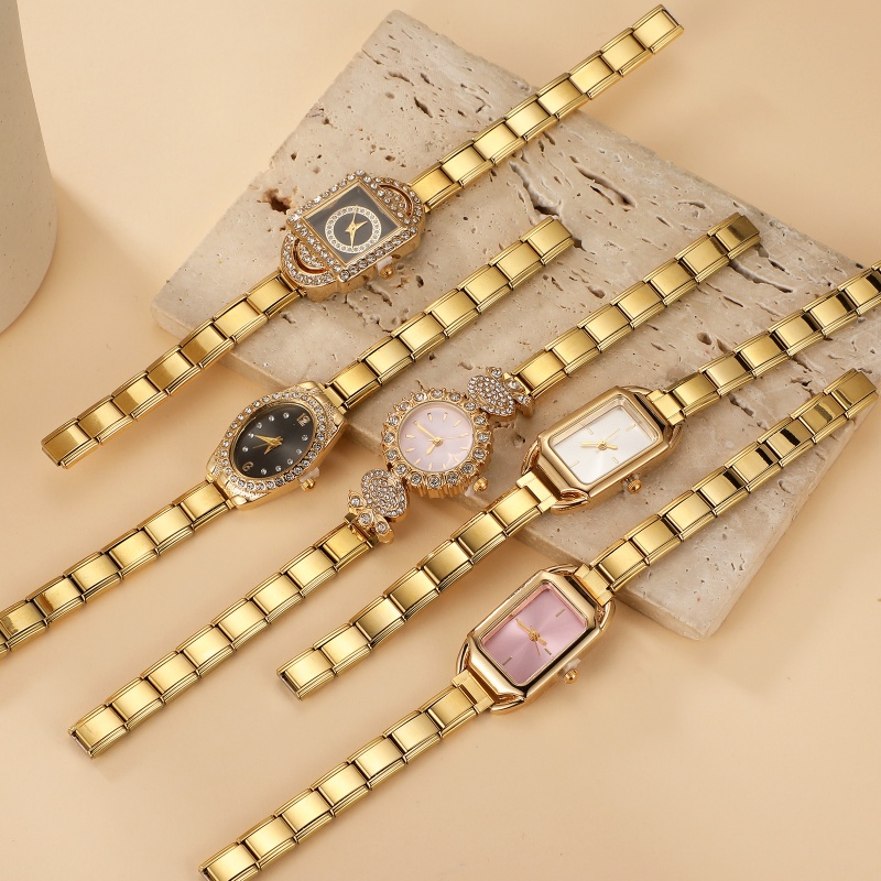 Luxury Watch Makes - Moda İzle Konektörü Paslanmaz Çelik Fit