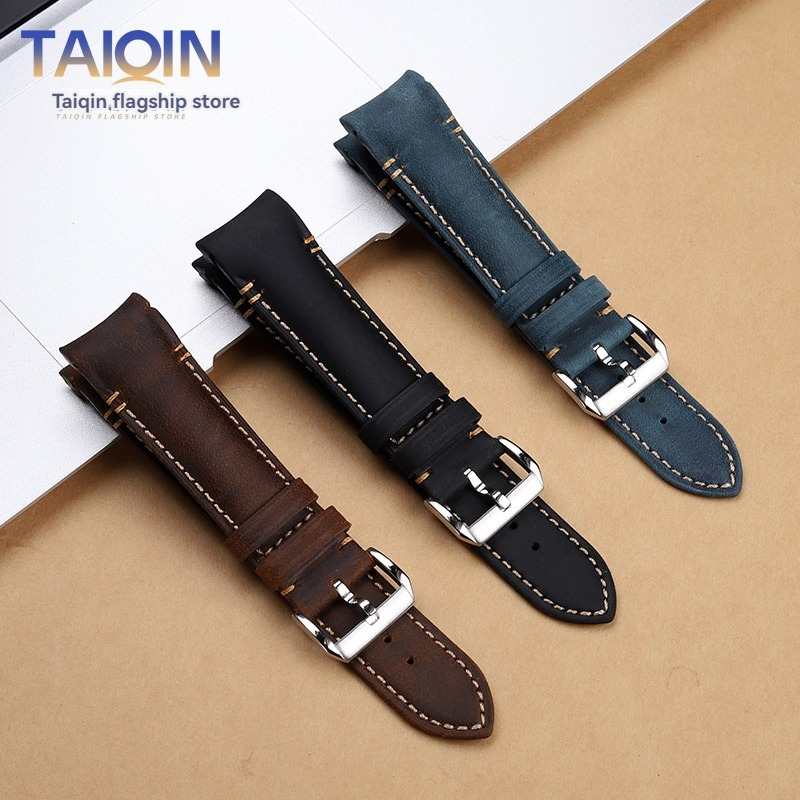 Luxury Watch Online - 20 22mm Kavisli Uçlu Retro Mat