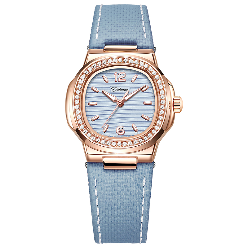 Luxury Watch Rubber Strap - Zarif ve Minimalist Nautilus Kadın Mekanik