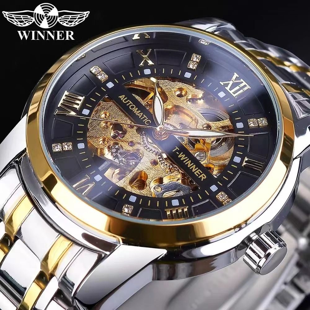 Luxury Watch Events - Erkek Lüks Otomatik Mekanik Saat -