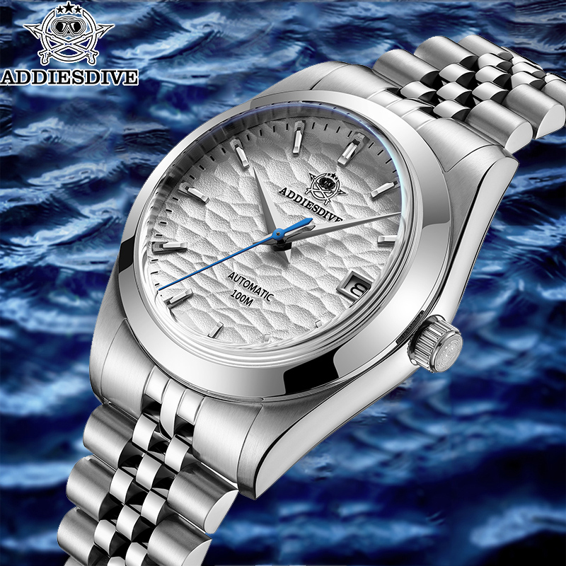 Luxury Watch Drawing - ADDIESDIVE AD2118 Otomatik Mekanik Erkek Saati