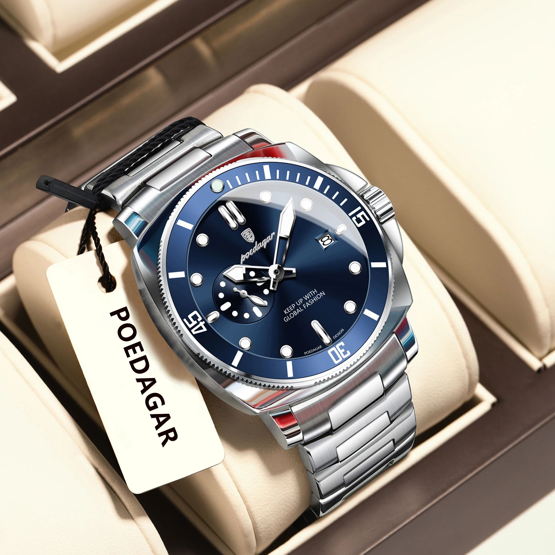 POEDAGAR En Moda Lüks İzle Erk - Luxury Watch Longines incelemesi ve fiyatı