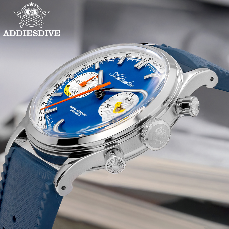 ADDIESDIVE Erkekler Kuvars Kro - Luxury Watch Rubber Strap incelemesi ve fiyatı