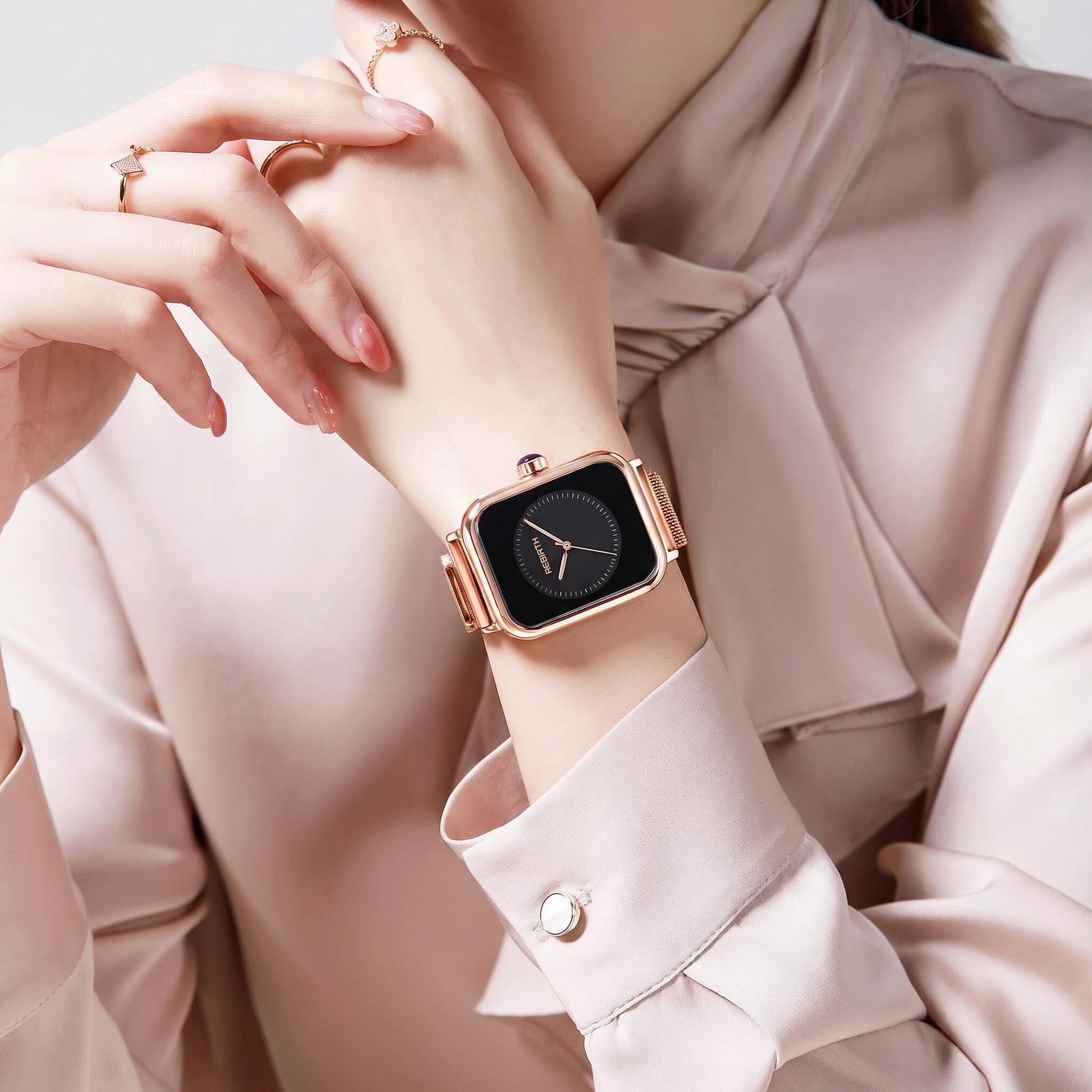 Hafif Lüks Kare Kadın Saati, G - Luxury Watch Black incelemesi ve fiyatı