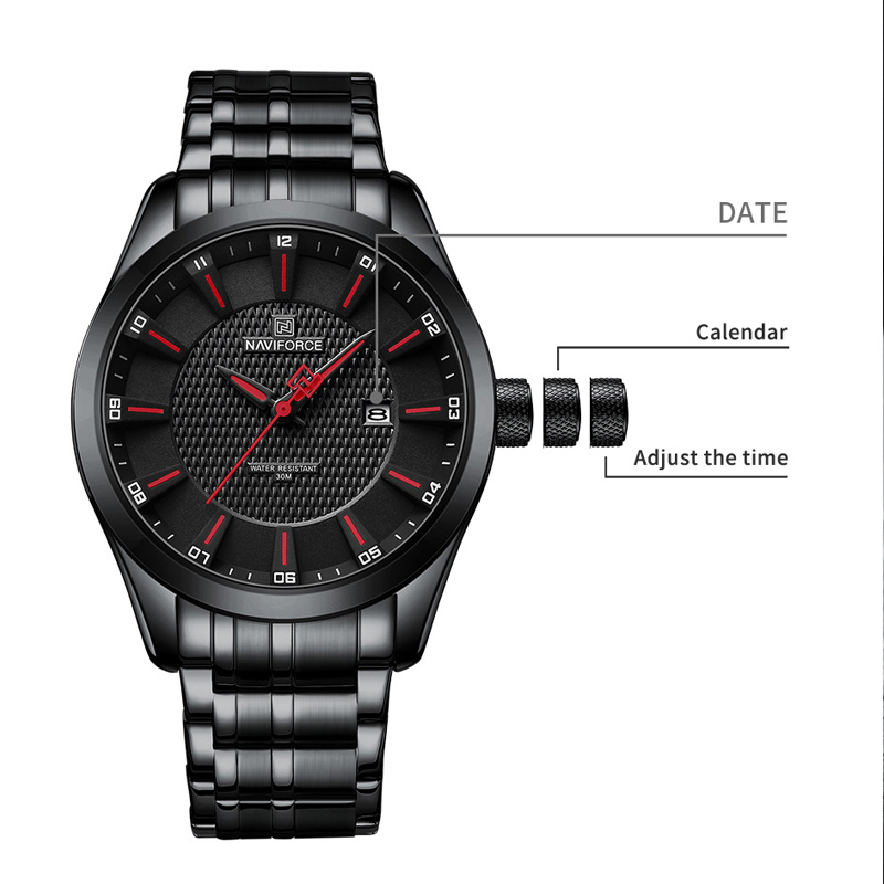 NAVIFORCE erkek Quartz saat mo - Luxury Watch Trading incelemesi ve fiyatı