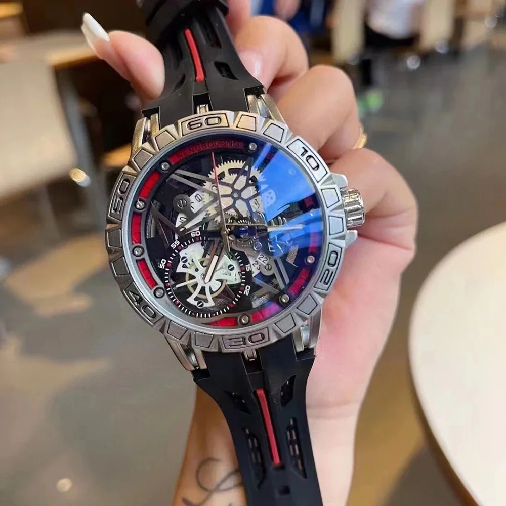 3D Kuvars Saatler Erkekler Lük - Luxury Watch Rubber Strap incelemesi ve fiyatı