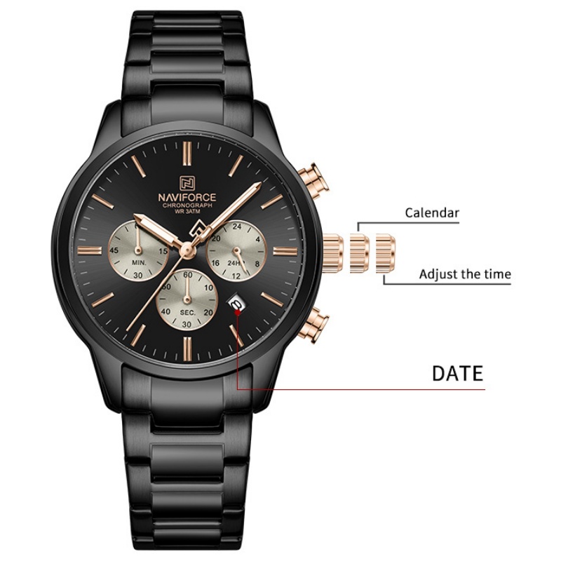 NAVIFORCE Erkek Kuvars Kronogr - Luxury Watch Unique incelemesi ve fiyatı