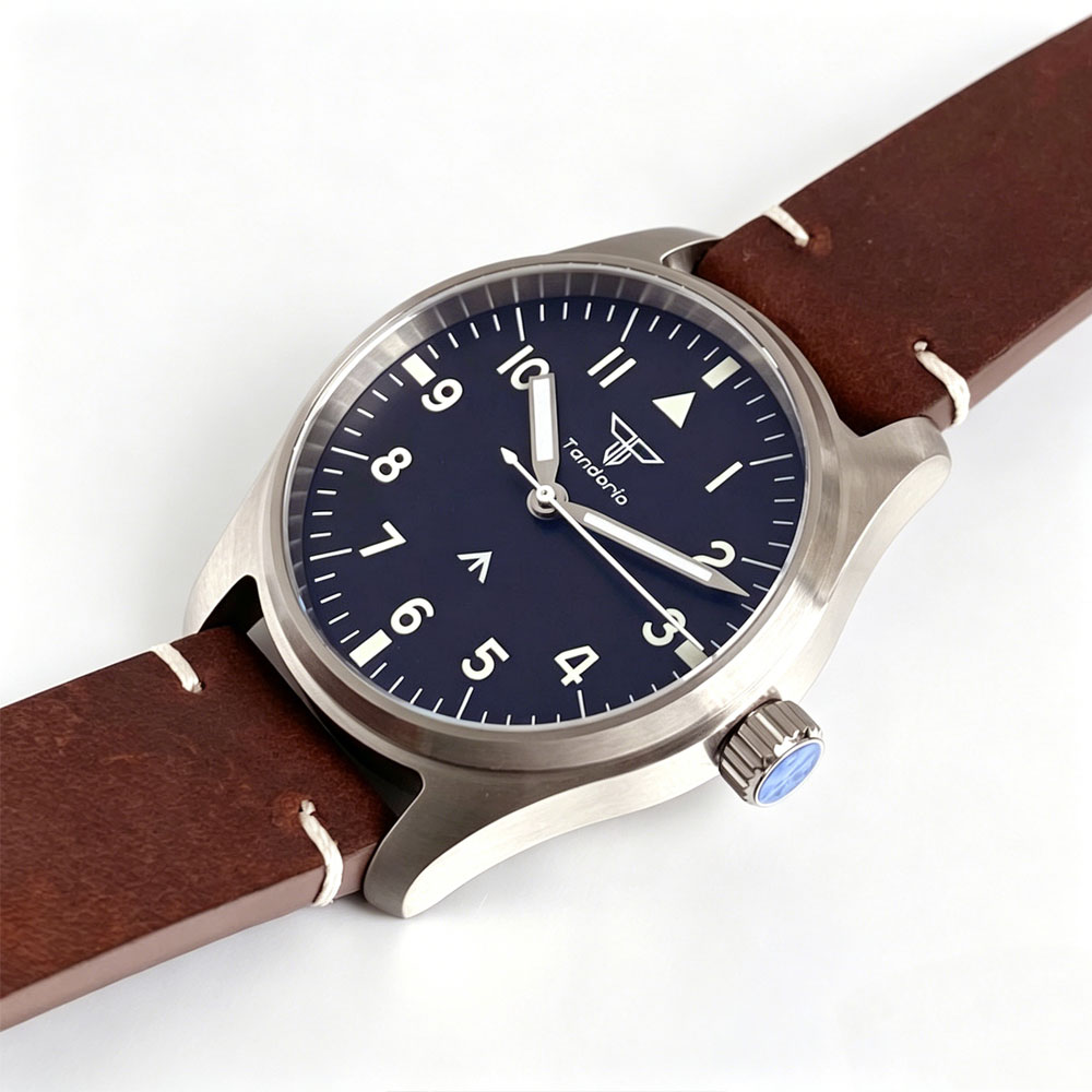 Tandorio 39mm Pilot Paslanmaz  - Luxury Watch Longines incelemesi ve fiyatı