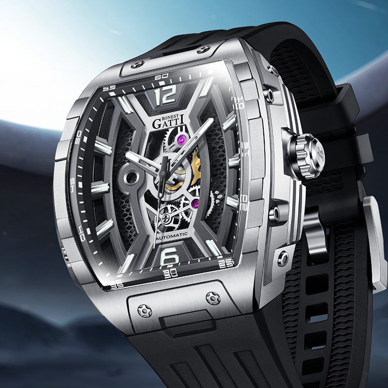 BONEST GATTI Almanya Otomatik  - Luxury Watch Rubber Strap incelemesi ve fiyatı