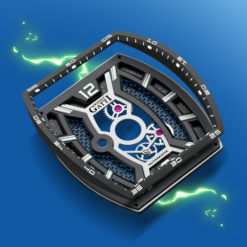 BONEST GATTI Almanya Otomatik  - Luxury Watch Rubber Strap incelemesi ve fiyatı