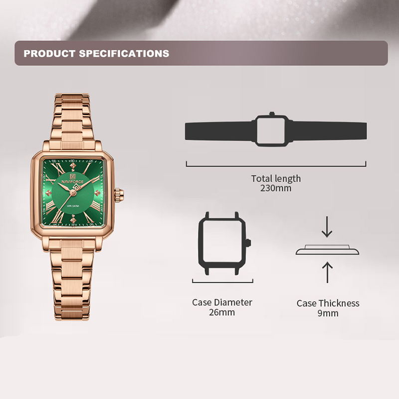 NAVIFORCE Yeni Orijinal Lüks 2 - Luxury Watch Black incelemesi ve fiyatı