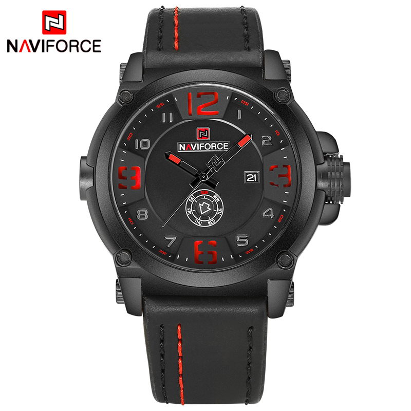 Üst Marka Lüks NAVIFORCE Erkek - Field Watch Military incelemesi ve fiyatı