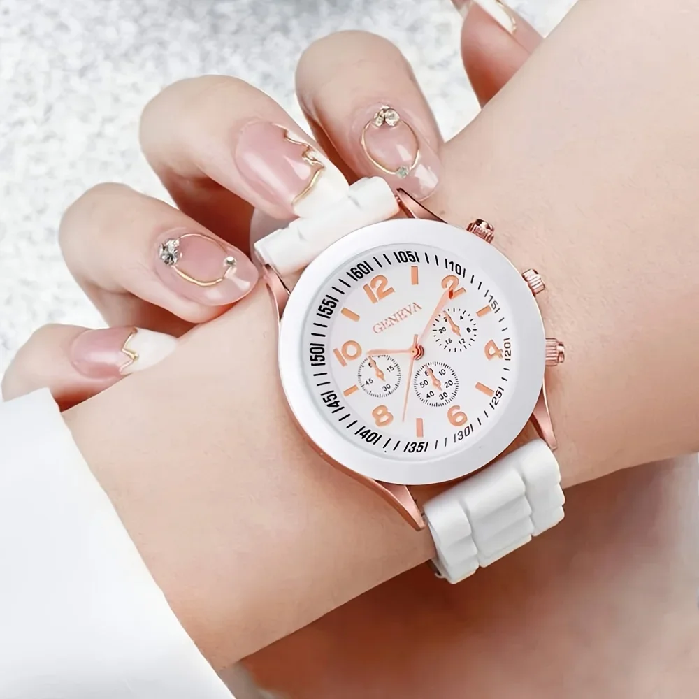 2 adet lüks kadın saati seti m - Luxury Watch Rubber Strap incelemesi ve fiyatı