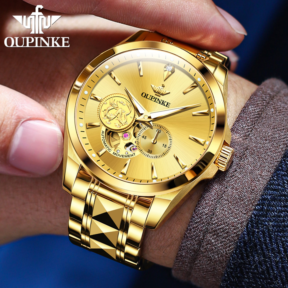 OUPINKE erkek saatleri üst mar - Luxury Watch Brands Logo incelemesi ve fiyatı