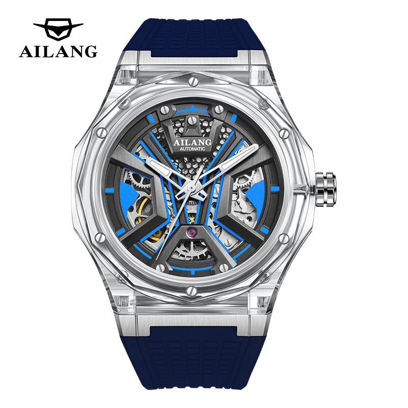AILANG Marka Spor Erkek Mekani - Luxury Watch Rubber Strap incelemesi ve fiyatı