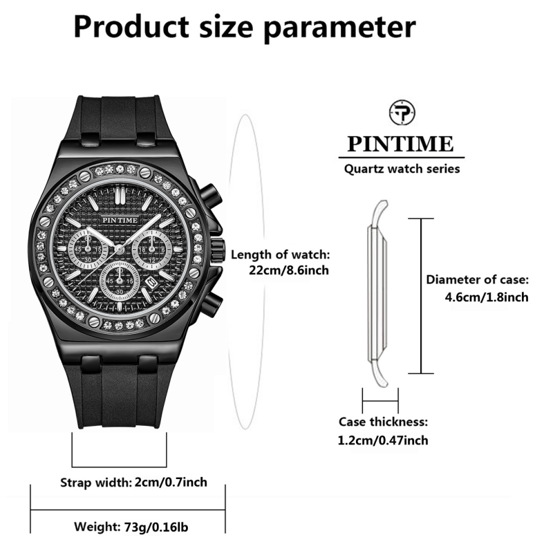 Yeni Kadın Saati Elmas Çerçeve - Luxury Watch Black incelemesi ve fiyatı