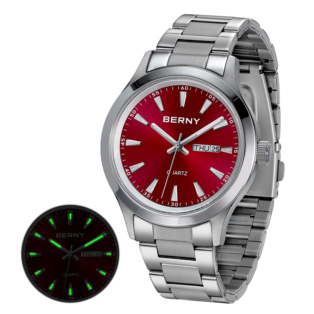 BERNY erkekler Quartz saat mod - Luxury Watch Longines incelemesi ve fiyatı