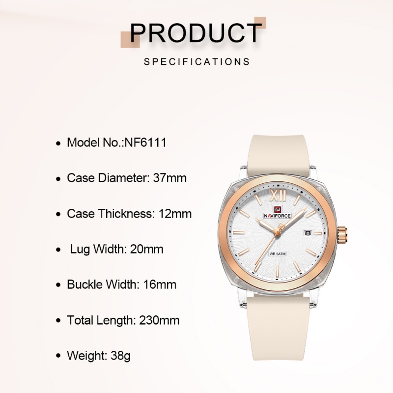 NAVIFORCE Minimalist Tarzı kad - Luxury Watch Black incelemesi ve fiyatı